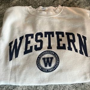WWU- Western Washington University sweatshirt, Size s. Worn/Great condition.